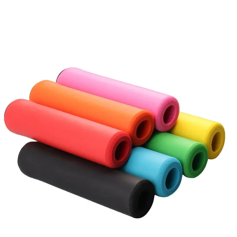 Super Light Silicone Bicicleta Grips Antiderrapante Tipo De Absorção Choque Estrada Handle Bmx Algemas Peças De Bicicleta 1Par