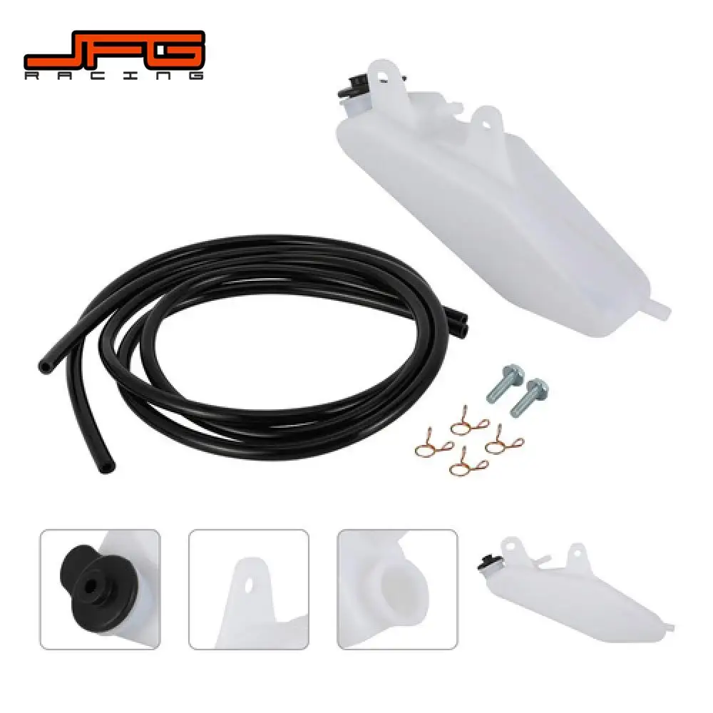 Plastic Motorcycle Engine Water Tank Overflow Bottle Kettle For Yamaha YFZ450 YFZ450V 2006 Motorcycles Accessories ATV