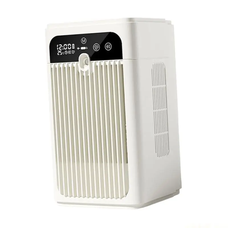 Portable Air Conditioner Evaporative Air Cooling Fan 2 Speed Mini Desktop Fan