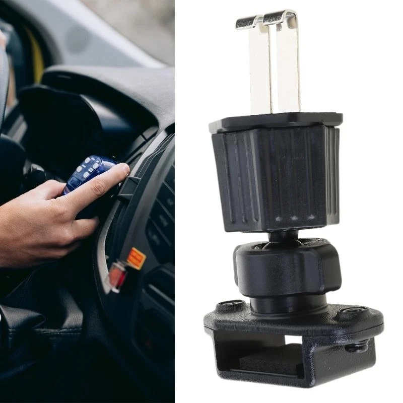 

62KA Convenient Belt Clip Car Holder Secure Mounts for Walkie Talkies on Air Vent Easy to Install 2 Way Radio Car Holder ABS