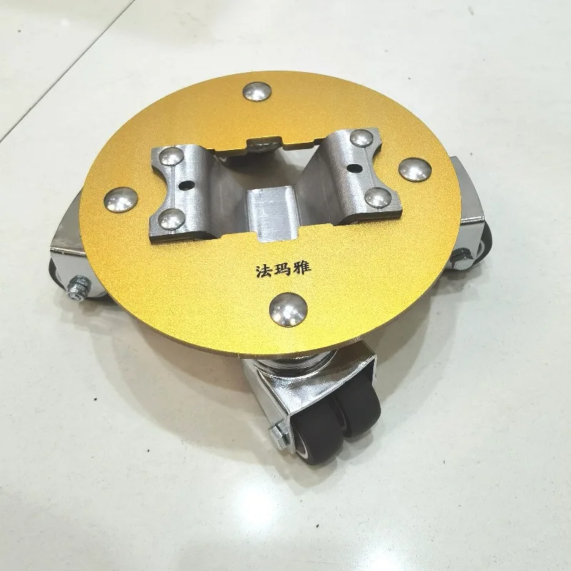 Stainless Steel Piano Caster Cups High-quality Noiseless Stable Durable Dual-wheel Piano Caster Musical Instrument Accessories