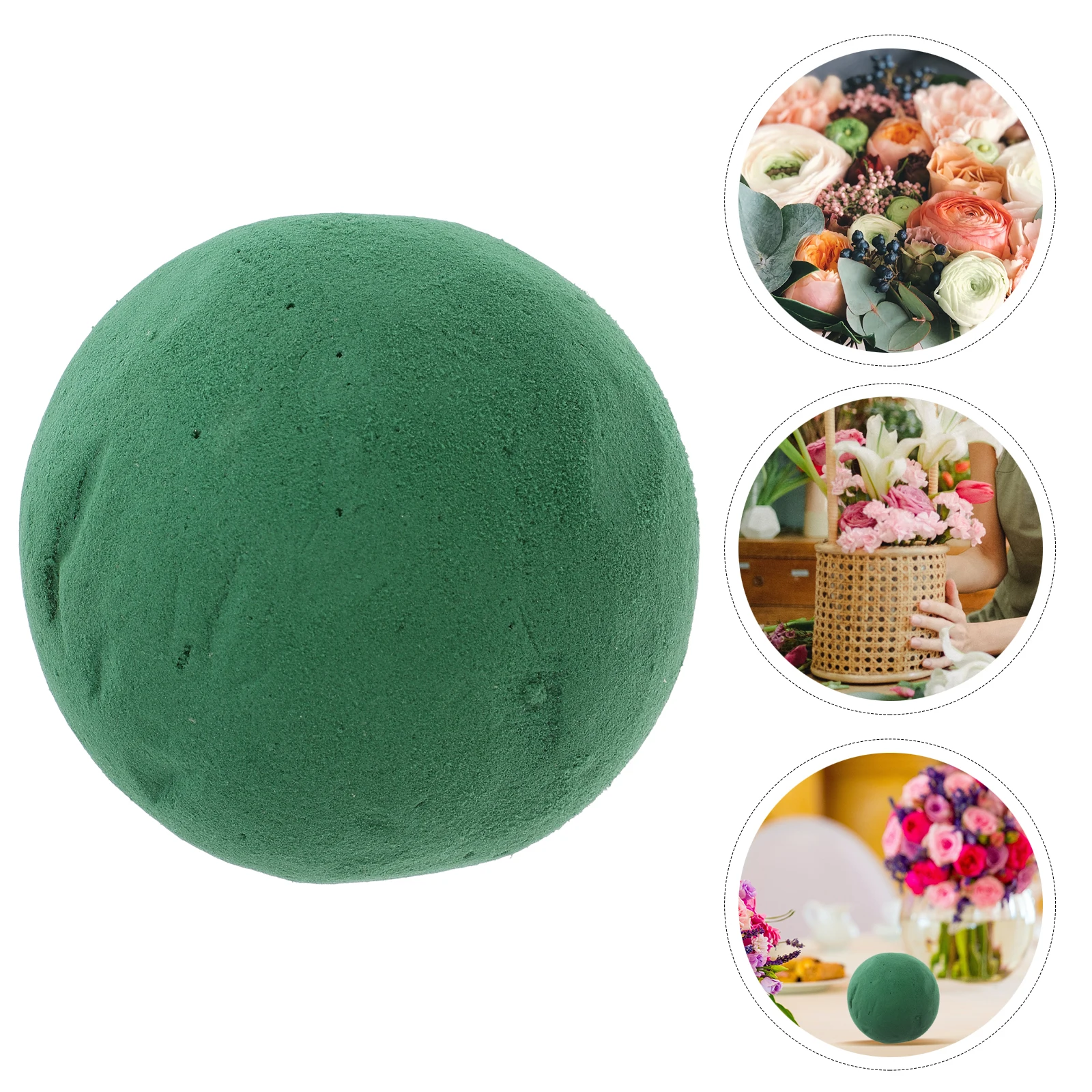 

Floral Foam Ball Simulated Flower White Artificial Flowers Diy Wedding Bouquet Preservation Arrangement Green