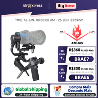 FeiyuTech SCORP 2 Camera Gimbal Stabilizer 3-Axis Handheld Mirrorless DSLR for Sony ZVE10 A7IV A6400 Canon R Nikon Feiyu Tech