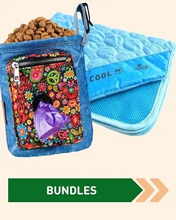 dog treat bag pouch cooling mat