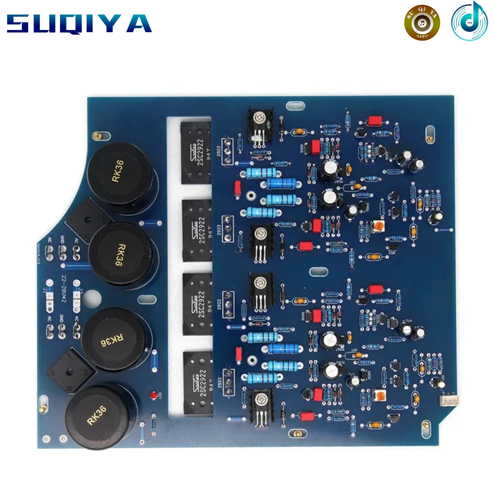 

NAP200 2SC2922 Tube 80W+80W 2.0 Channel Fever HiFi Home Audio Amplifier Board Finished