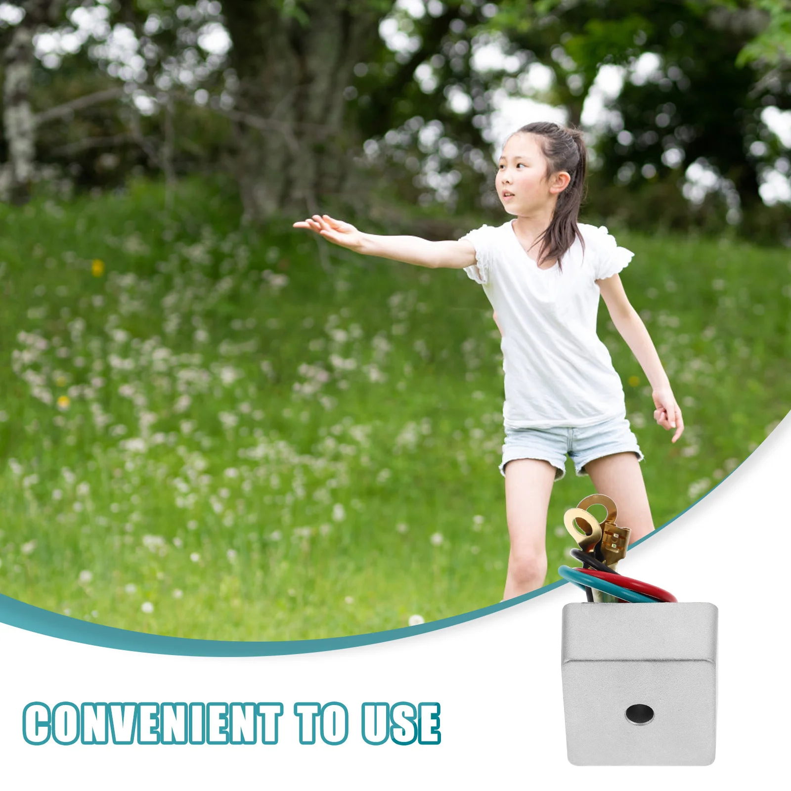 Ezgo عربة جولف الجهد المنظم المعدل سهلة التركيب الجهد المستقر الناتج طويلة الأمد المتانة أجزاء عربة الغولف