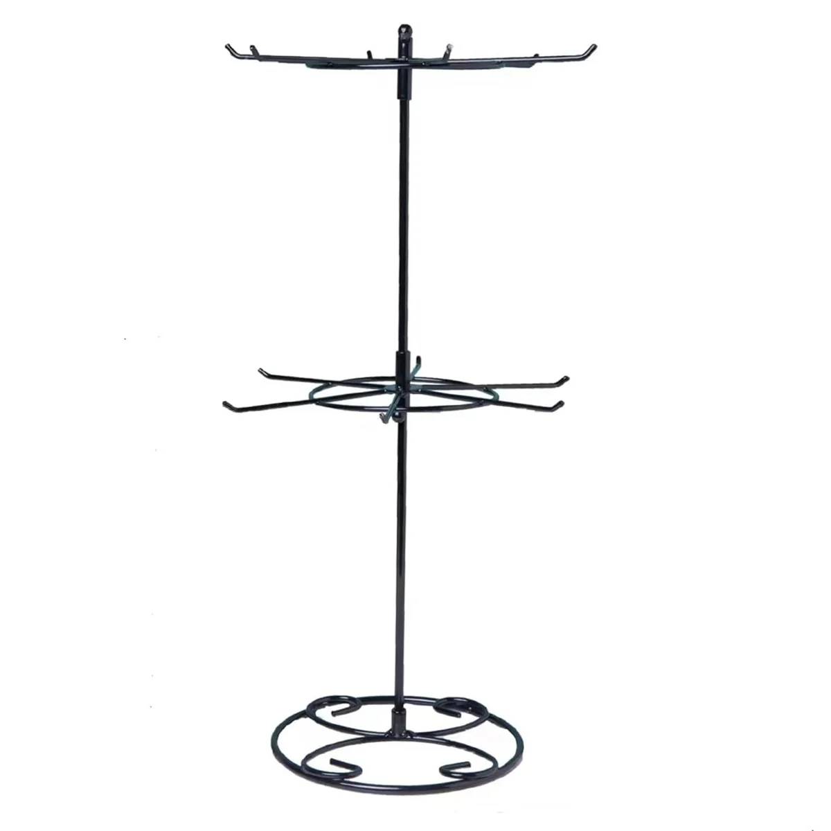 Jewelry Display Holder, Necklace Display Stands, Rotating Storage Rack, Keychain Display Rotating Jewelry Display Stand