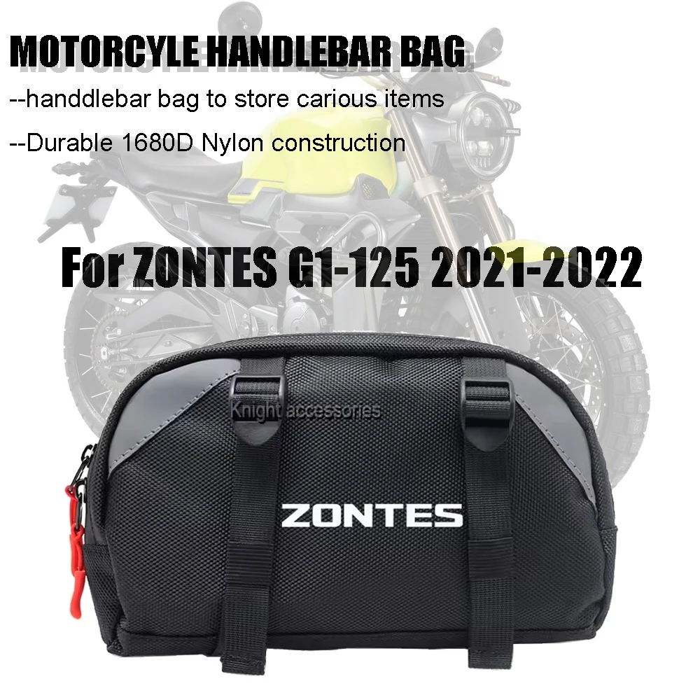 

For ZONTES G1-125 2021-2022 G1 125X dirt bike Motorcycle front handlebar bag multifunctional storage bag travel bag