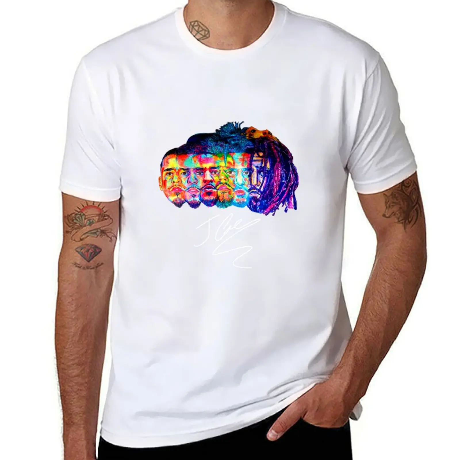 

j cole classic art T-Shirt t shirt man plain t shirts for man graphic vintage T-Shirt