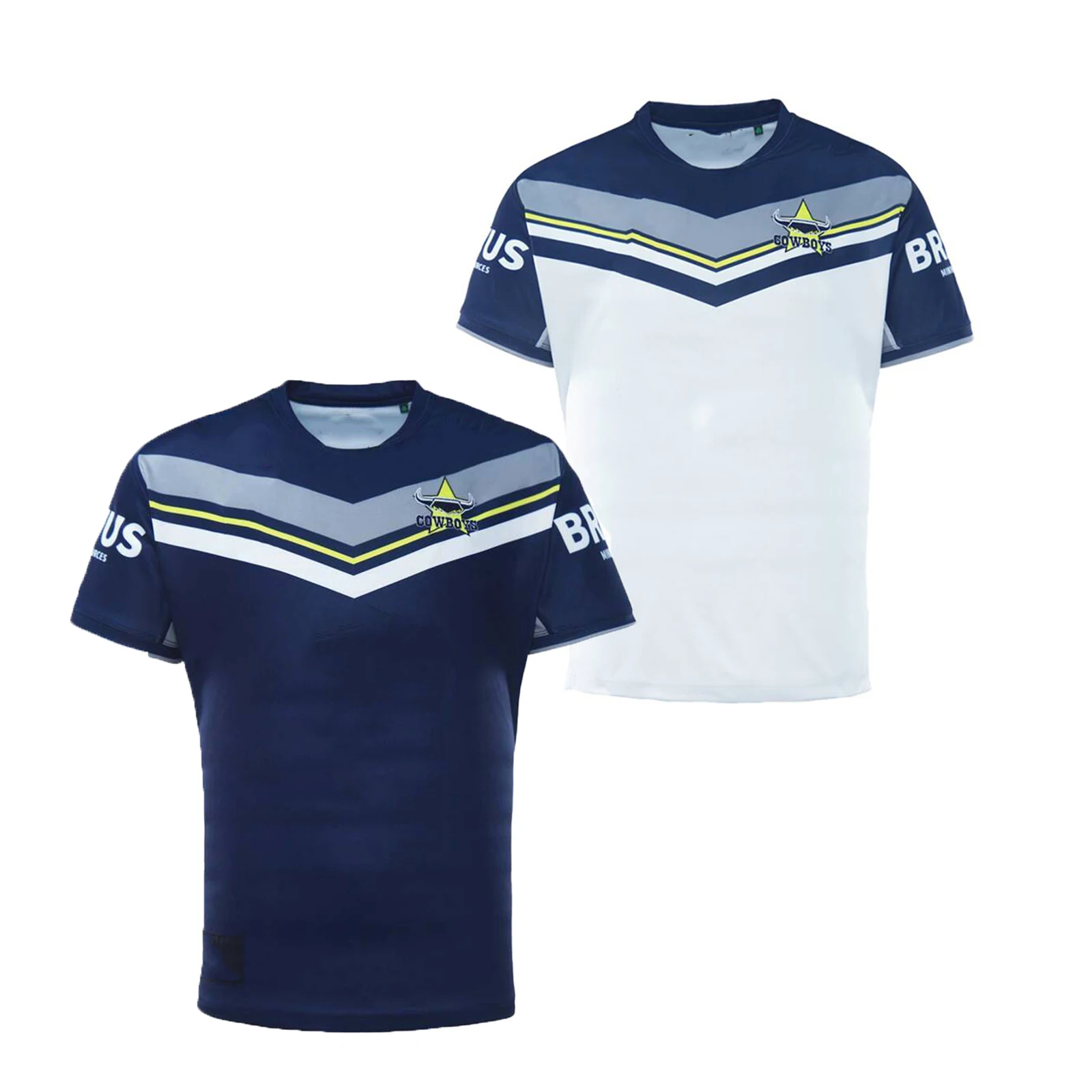 

2024 North Queensland Cowboys Mens Home/Away Embroidered Rugby Jersey Sports Hoodies Vest