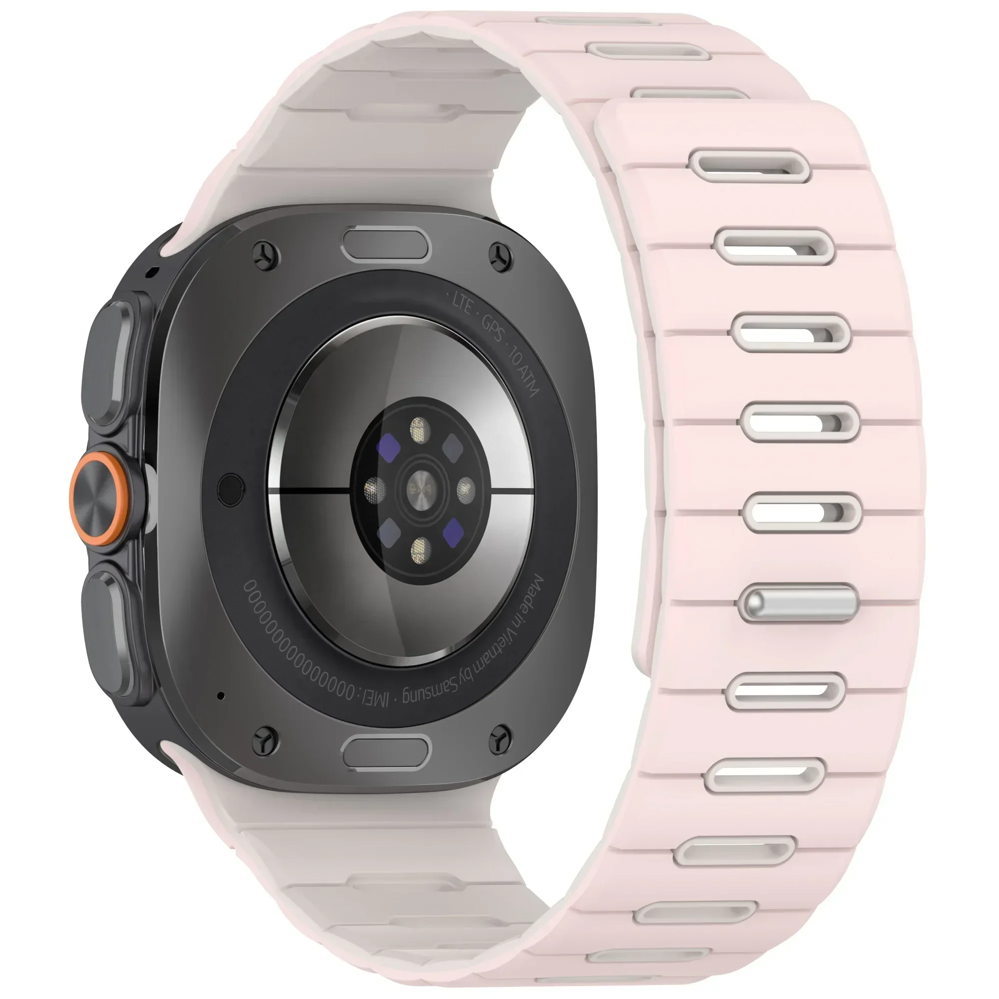 Magnetisches Silikonarmband für Samsung Galaxy Watch Ultra 2 47 mm, Sportarmband für Galaxy Watch 9/8 40/44, Watch 8 Classic 46 mm, Armband. – Detail 18