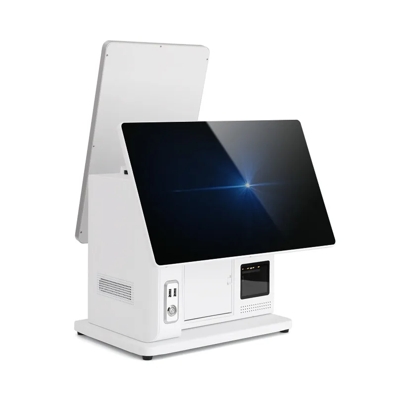 2026 China Hot Sale POS Windows Android Metal Material Fanless Design All-In-One Pos Terminal