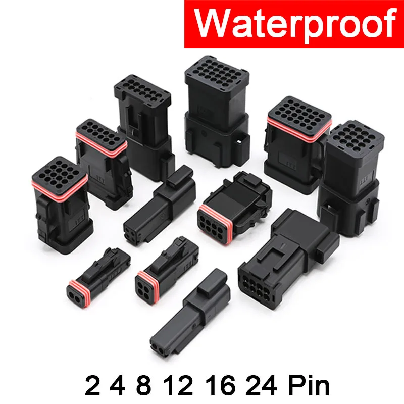 ITT نوع السيارات مقاوم للماء التوصيل 132015-0072 الذكور والإناث موصل 132015-0074 2P 4P 8P 12P 16P 24P 132015-0070 0075 0073 #1