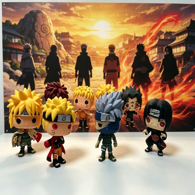 Clearance Clearance Sale Anime Naruto Chibi Figure Naruto Sasuke Kakashi Madara Itachi PVC Vinyl Doll Collectible Model Halloween Toys - Aliexpress Deal