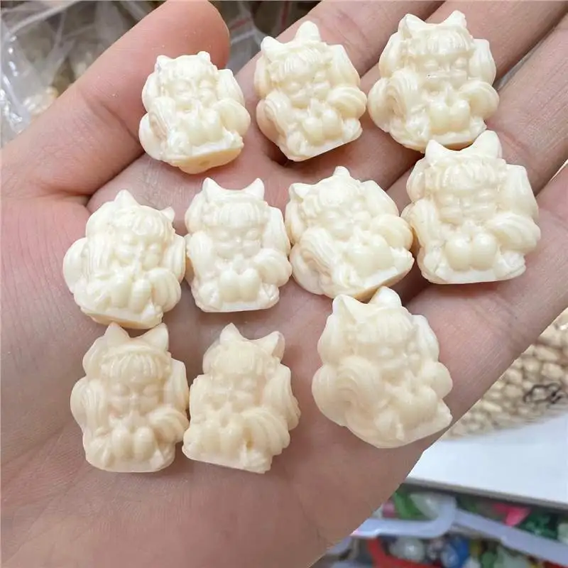 New Ivory Nut Nine-Tail FoxDIYCrafts Prayer Beads Jewelry Accessories Ornaments Spacer Beads Hand-Woven Bracelet Wholesale