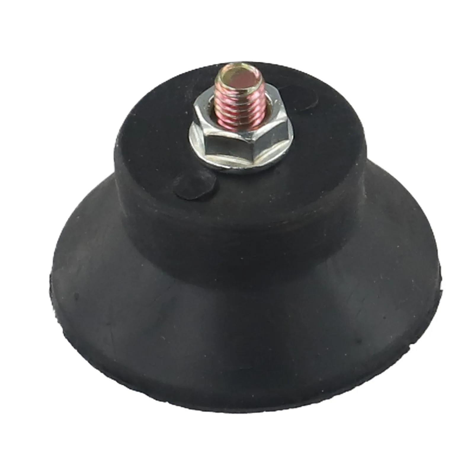 Rubber Foot Pad for Air Compressor and Oil Pump Devices Shock Absorbing Component with Threaded Mounting Hardware