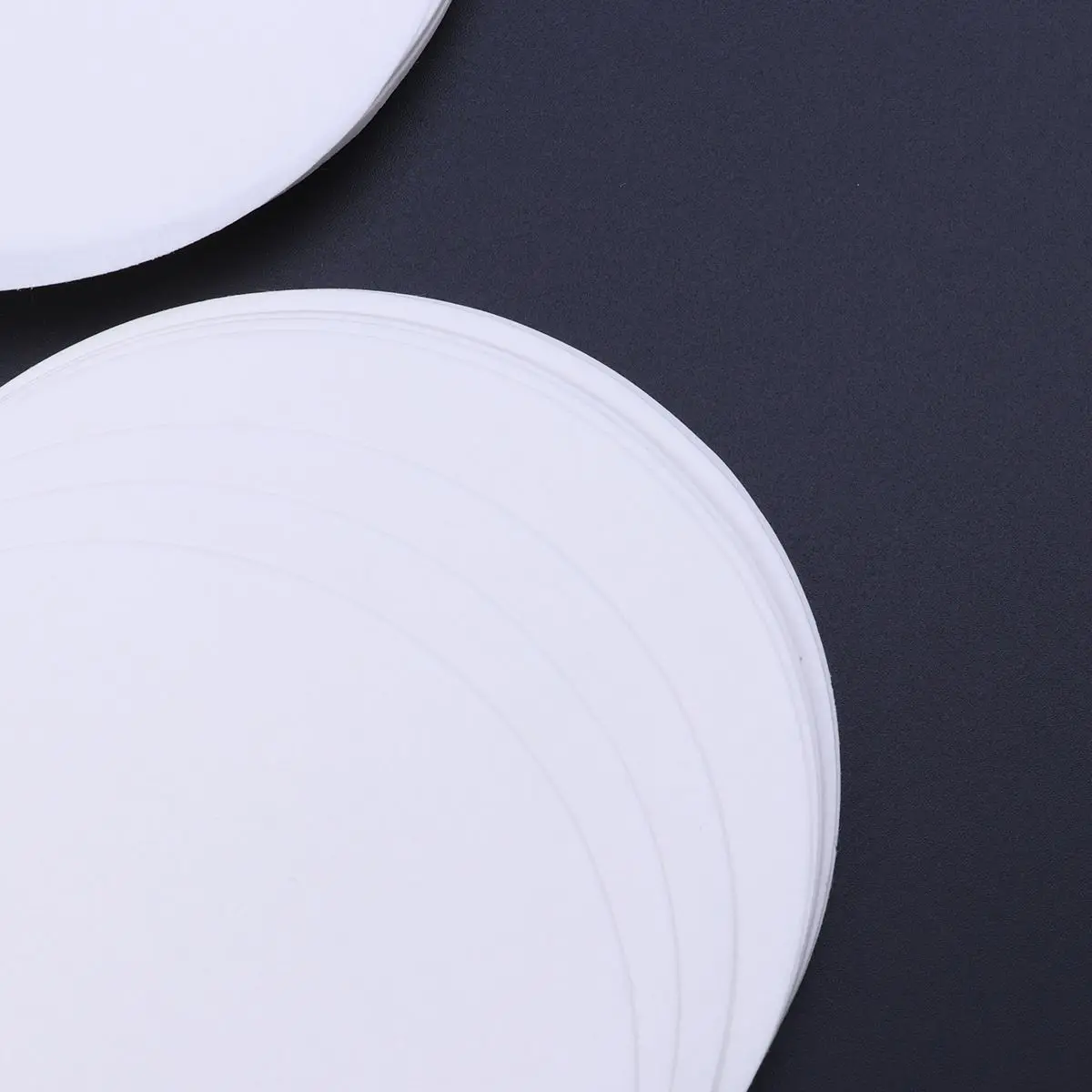 

100 Pcs Filter Paper Qualitative Medium Flow Rate Discs Lab Experiment Chemistry Applications Science Teaching Equipment