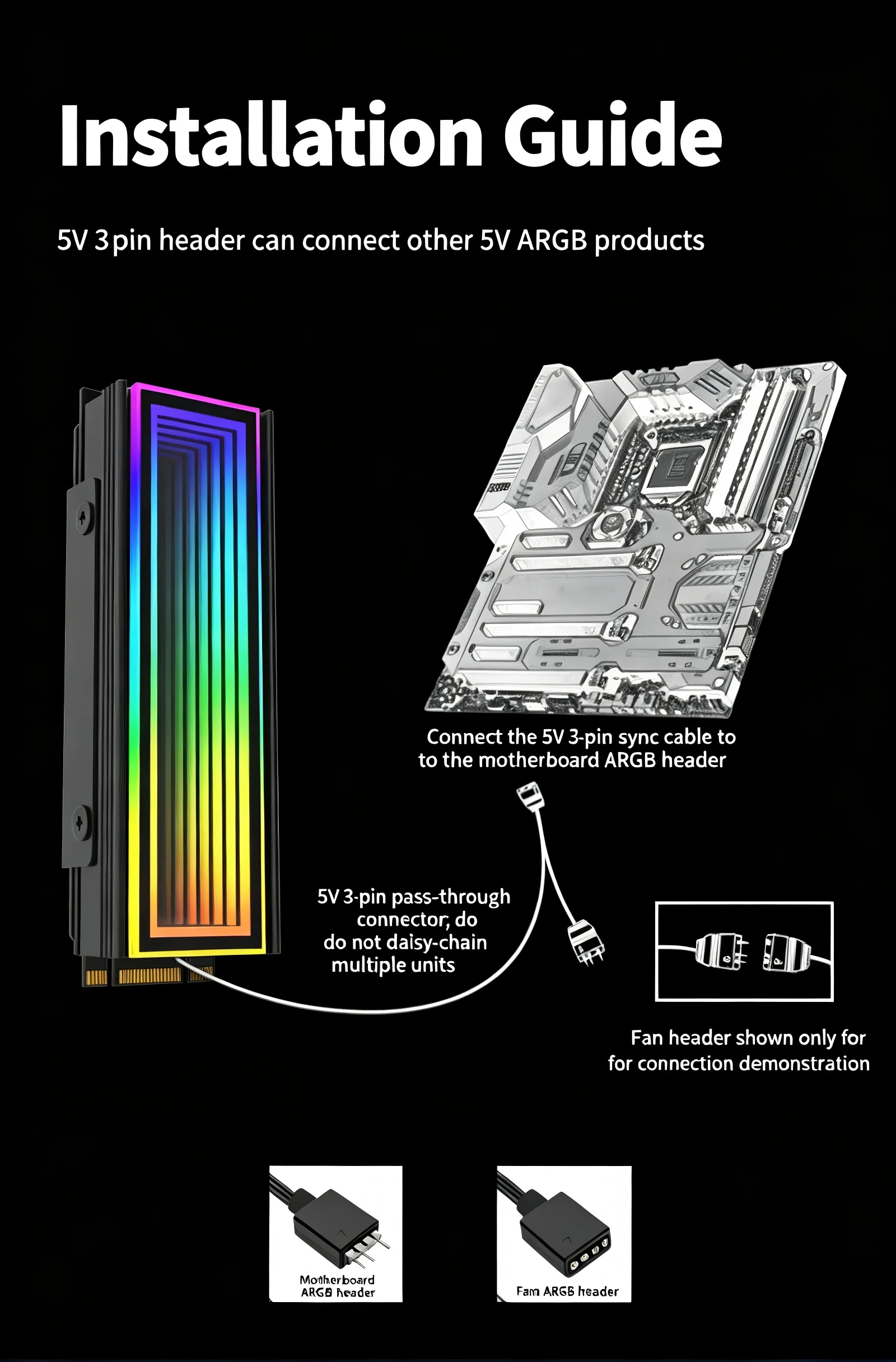 5V ARGB Senkronizasyonlu M.2 S - M2 Heatsink Cooler incelemesi ve fiyatı