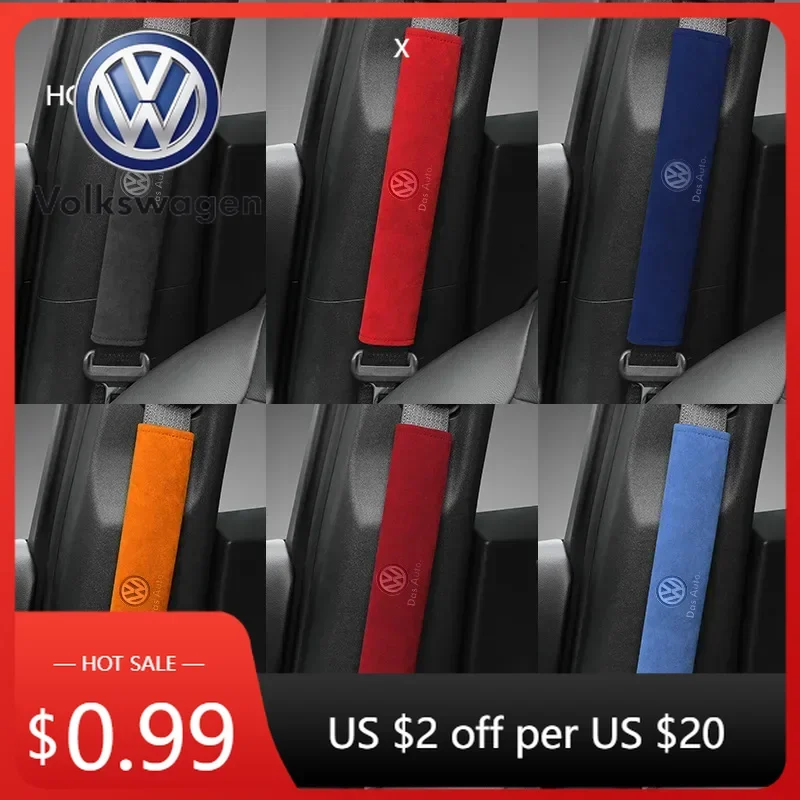 

Подстаканники, 2 шт., автомобильный ремень безопасности, наплечная защитная накладка для Volkswagen Passat Santana Touareg Tiguan Golf Bora Jetta CC S