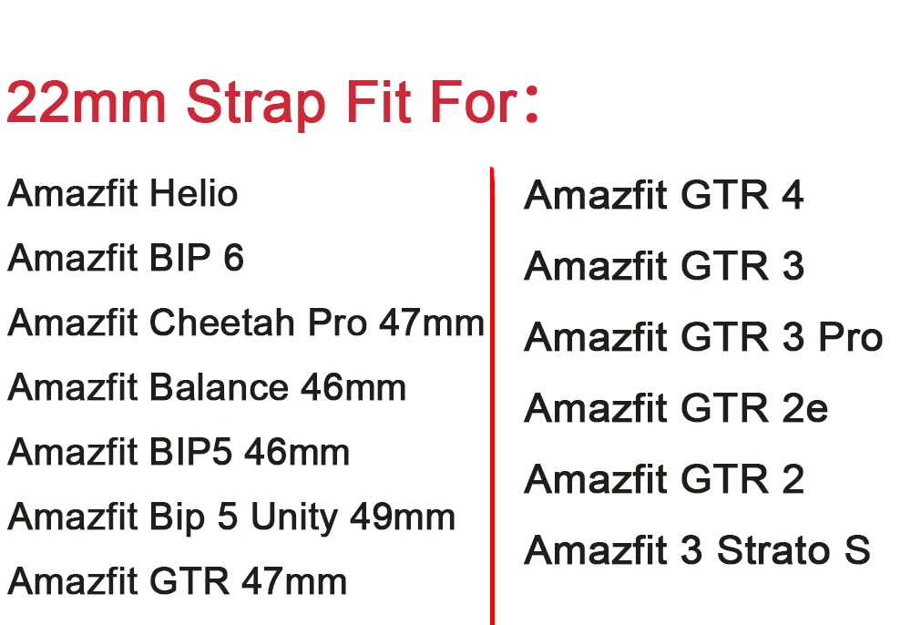 22 مللي متر العالمي النايلون الفرقة ل Amazfit Helio التوازن BIP 6 5 العالمي الرياضة قابل للتعديل معصمه ل Amazfit Helio حزام ساعة اليد #6
