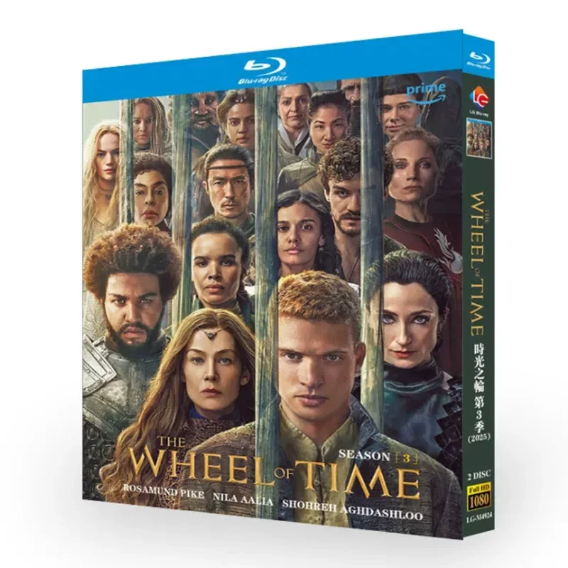 BD Blu-ray Disc Wheel of Time Season 3 American TV Series 1080p Box Set Chinese English Traditional Japanese Subtitles