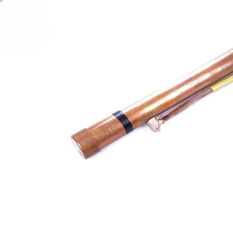 Copper clad steel grounding electrode Copper plated electrolytic ion grounding electrode, copper rod clad steel ion