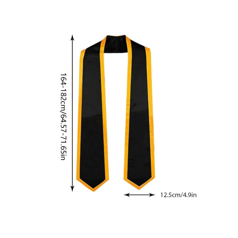 Classical Graduation Stole Sash for College Church Graduation Sash for Graduate Academic Honor Sash for Ceremony