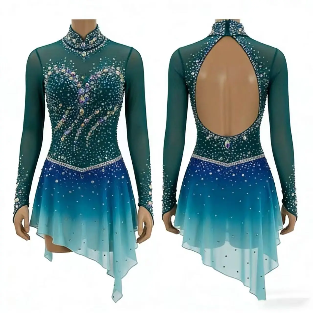 New style figure skating performance outfit