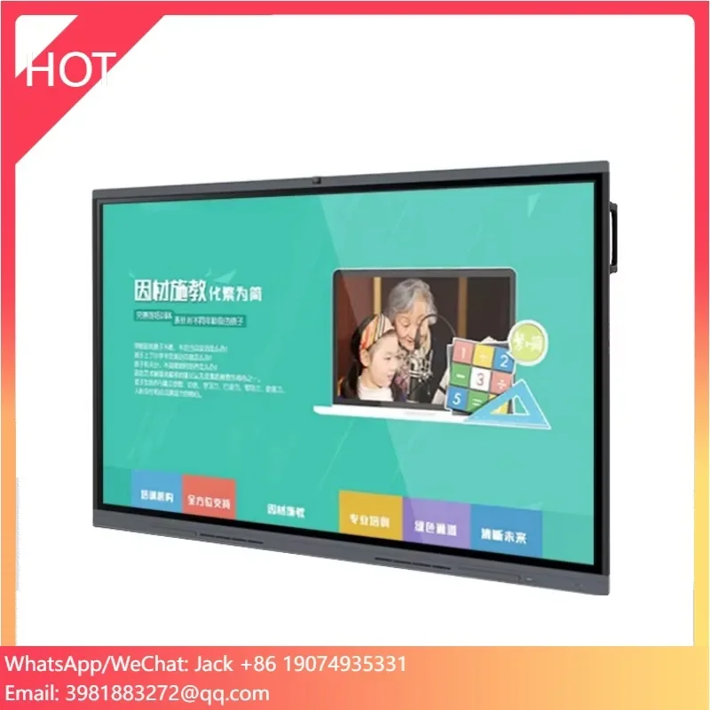 

Purchase Agents In China Leaderhub 75" Touchscreen Board With 4K Visual And Multi-User Collaboration Writing