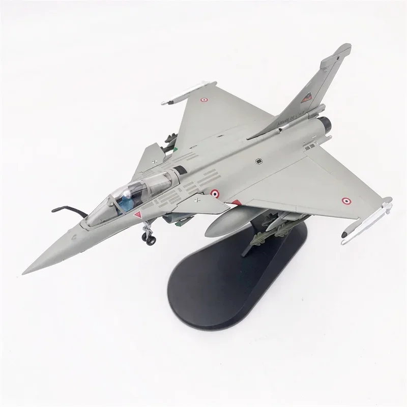 2024 New WLTK 1/100 Scale France Dassault Rafale C Fighter Air Force Diecast Metal Alloy Toy Aircraft Plane Model for Collection