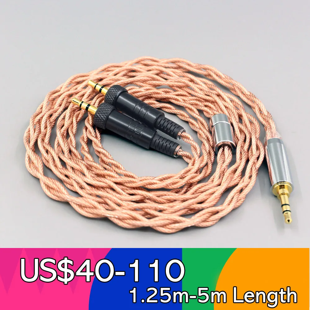 

Graphene 7N OCC Shielding Coaxial Mixed Earphone Cable For Sony MDR-Z1R MDR-Z7 MDR-Z7M2 With Screw To Fix 4 core 1.8mm LN007768