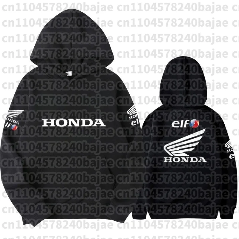 

Quick Dry Honda Motorcycle Jersey Hooded Hoodies Breathable Riding Dirt Bike and Mountain Racing Men's Women's Armored Hoodie