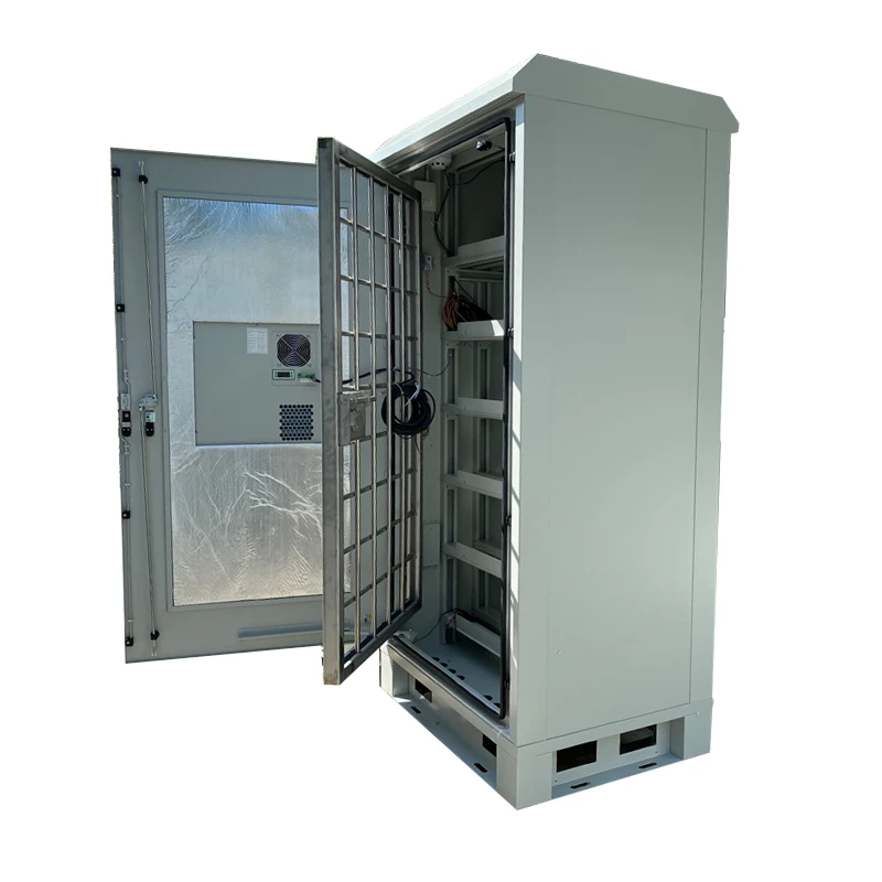 OEM/ODM Three Anti-theft Door Outdoor Lithium Storage Battery Floor Standing Cabinet with Door Locks