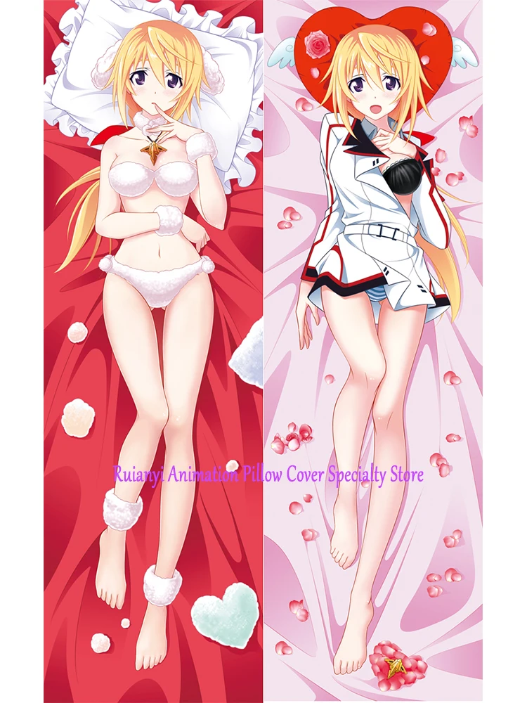 Dakimakura-Capa de Travesseiro Anime Dupla Face para Adultos, Menina Bonita, Impressão Corporal, Fronha em Tamanho Real