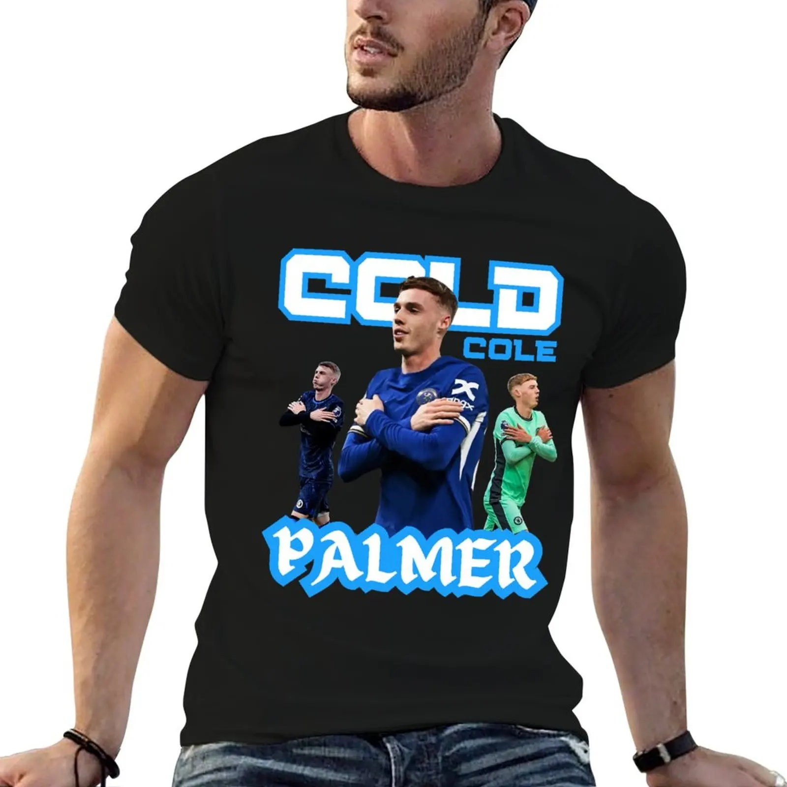 

Cold Cole Palmer T-Shirt cotton tshirt 100% t shirts with prints cotton t shirts man 100% T-Shirt