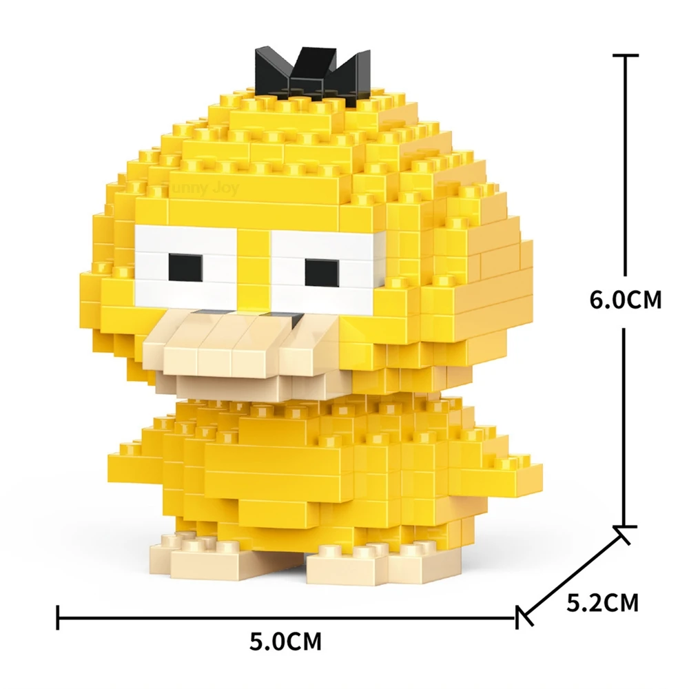 61 Stile Lustige Pokemon-Bausteine Anime Picachu Charizard Puppe Blastoise Bulbasaur Gengar Bausteine Spielzeug für Kinder