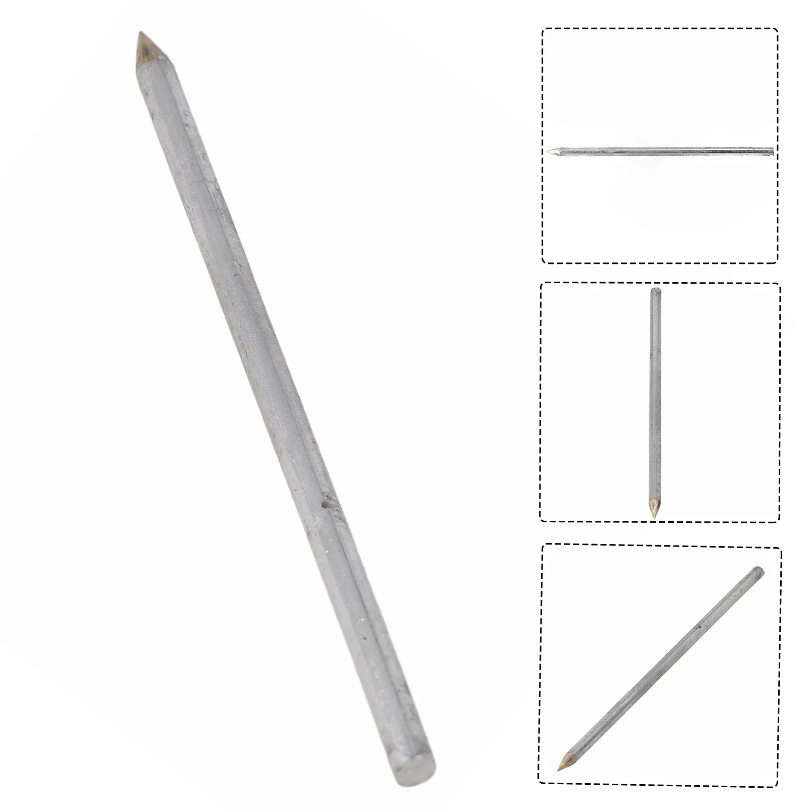 Carbide Scriber Pen Alloy Scribe Pen Metal Wood Glass Tile Cutting Marker Pencil Woodworking Hard Metal Lettering Hand Tools