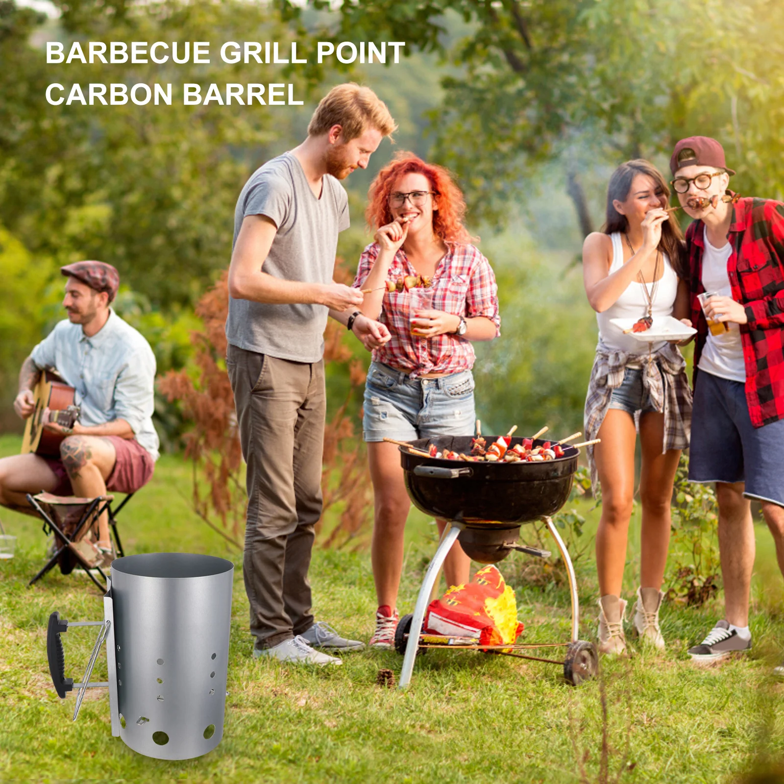 

Угольный дымоход, бочка зажигания, быстрый открытый барбекю, пожарный стартер, угольная печь, гриль, инструмент, пожарный стартер, дымоход, угольная печь