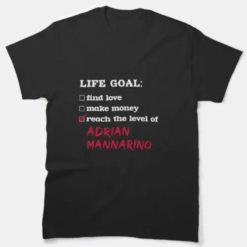 Life Goal - Adrian Mannarino Classic T-Shirt, Unisex T-Shirt, S-5Xl