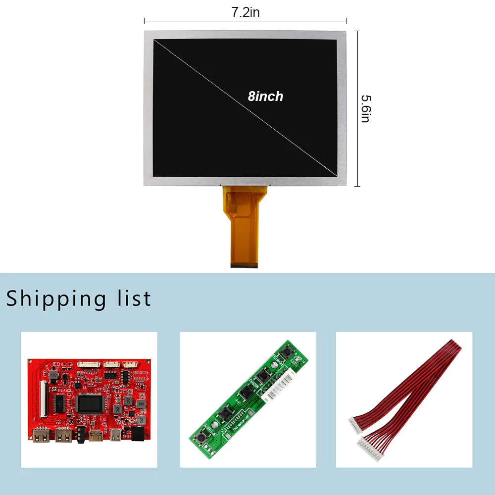 Type C 2USB mini HDMI Controller Board and 8