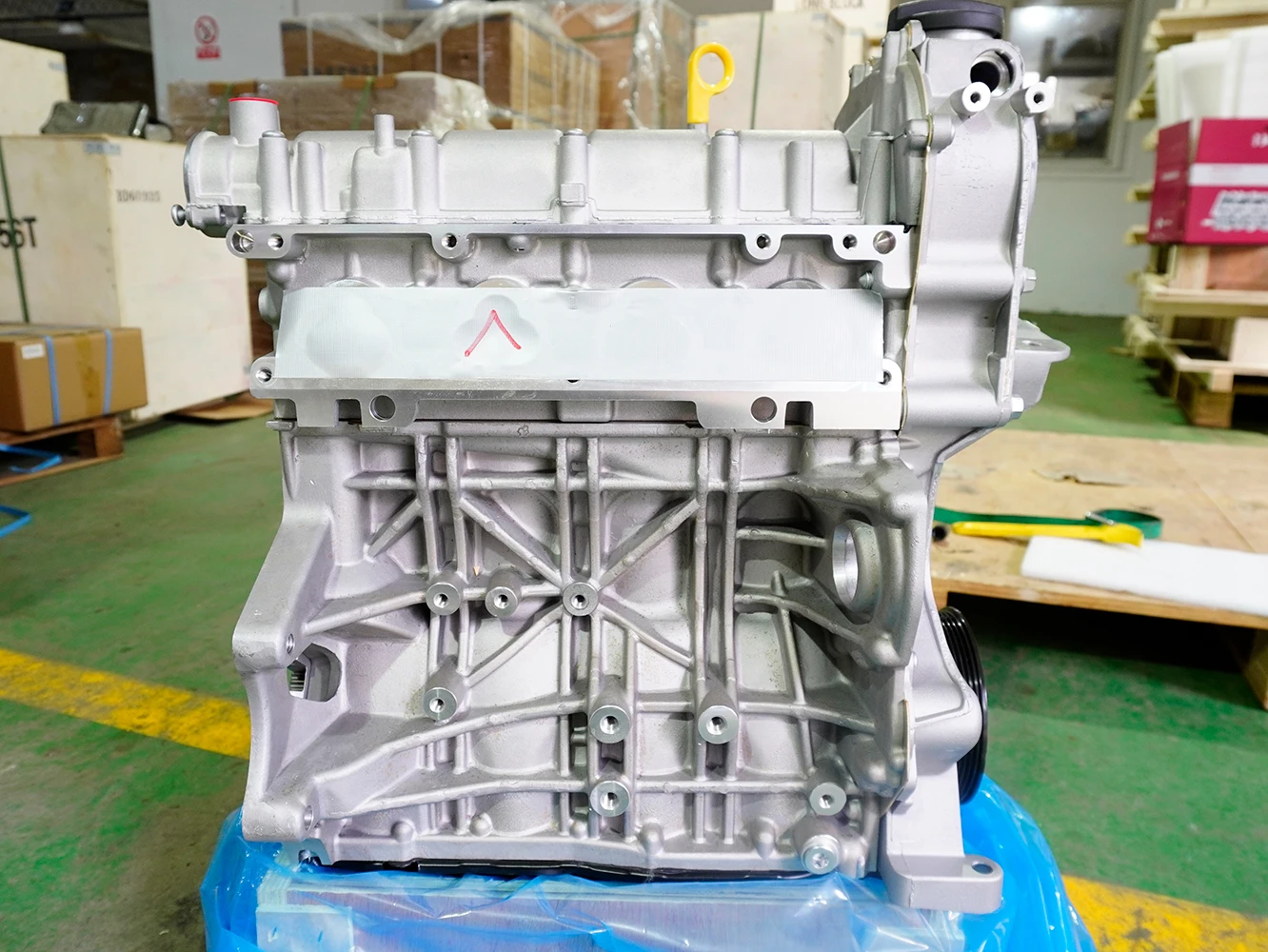 محرك 03C100092BX EA111 VW CFNA 1.6L كامل لتجميع محرك سكودا فابيا بولو لافيدا