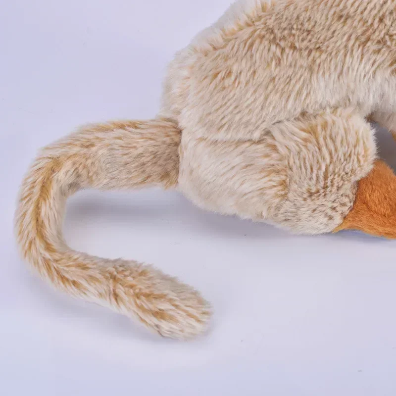 43cm(Head to tail) Lifelike Zoo Simulated Animals Monkey Plush Doll Soft Car Sofa Bed Pillow room decor ornament kids adult gift
