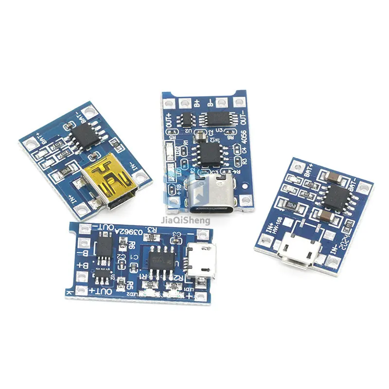 TP4056 +Protection Dual Functions 5V 1A Micro USB 18650 Lithium Battery Charging Board Charger Module