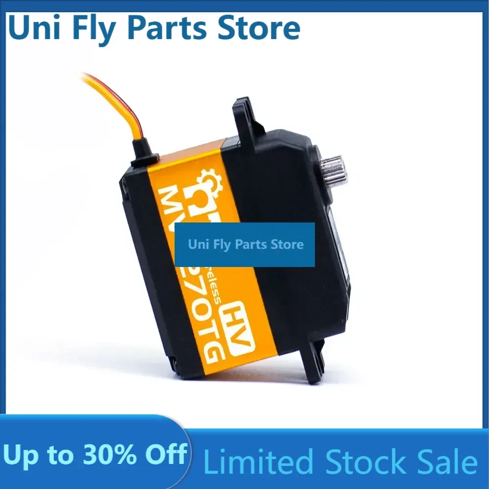 UniFlyMY Servo MV-1270TG 7.4V 35KG Titanium Gears Coreless Standard Digital Servo Savox 1270TG For Helicopter Rc Tools