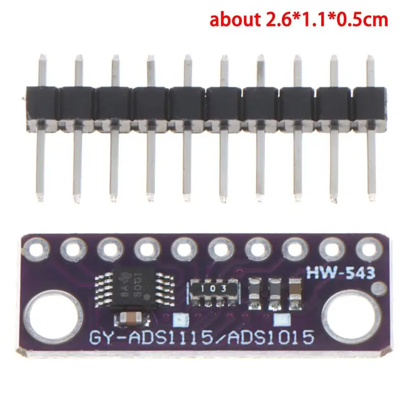 New ADS1115 4 Channel 16Bit ADC Module Adjustable Gain High Precision Board For MCU Signal Acquisition DIY Electronic Projects