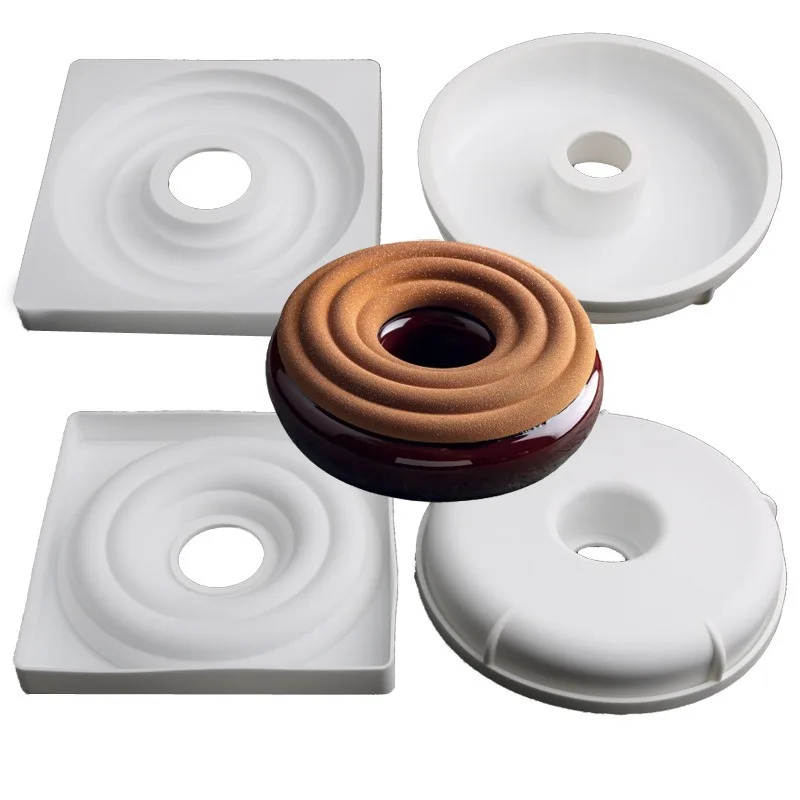 Moule 3D en Silicone, nouveauté pour la modélisation du chocolat, pâtisserie, poêle à pâtisserie, bonbons, Reposterie, Mousse, accessoires de décoration de gâteaux