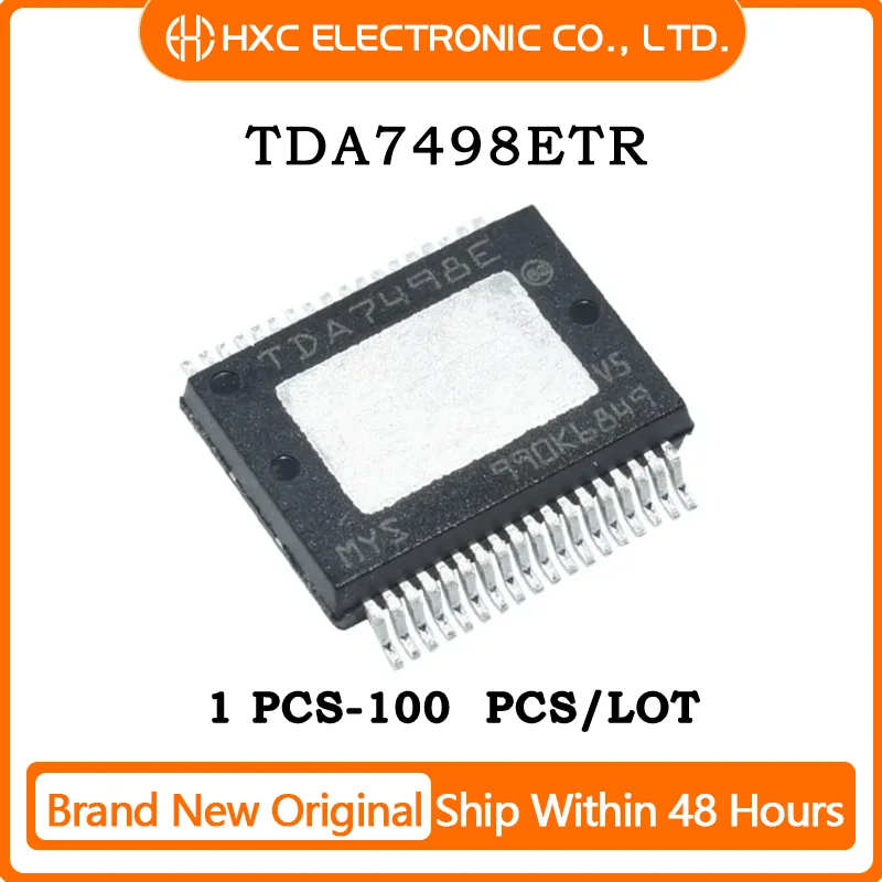 1/5/10/50PCS 100% New TDA7498E TDA7498 TDA7498ETR SSOP-36 Chip