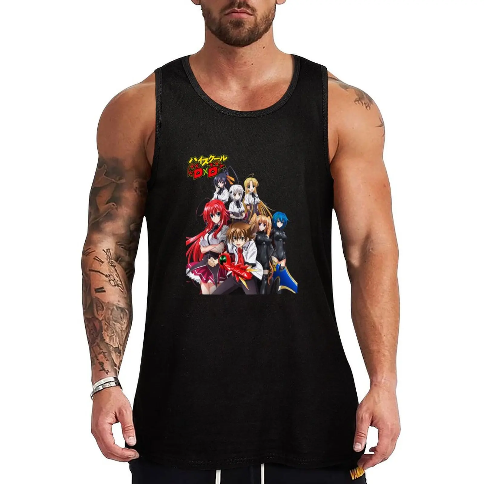 

High School DxD Tank Top Beach Casual Tank Top Loose Fit Sleeveless Summer