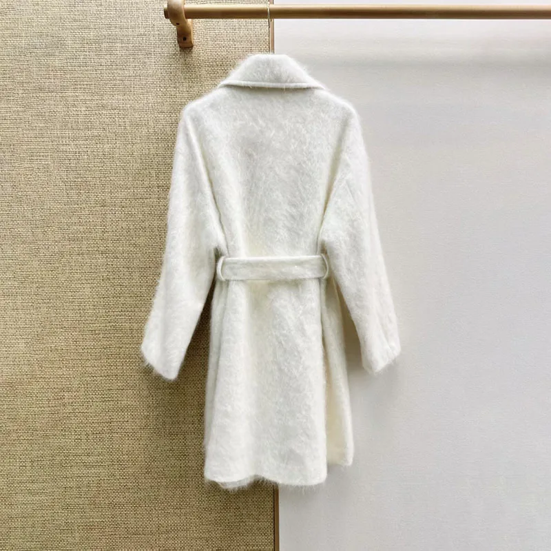 Women's Coat, Classic Mid-Length Jacket, High-Quality, Versatile, Fashionable, and Elegant Trench Coat, 2026, Fall, New Arrival,