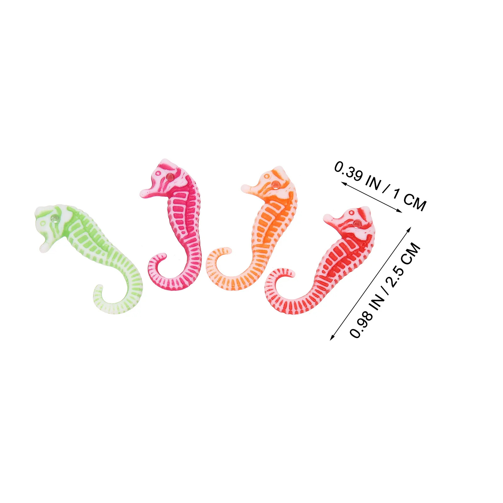 

60Pcs Mini Sea Animals Decorations Lifelike Marine Ornaments Resin Fish Tank Adornments Creative Ocean Decor Mini Sea Animal